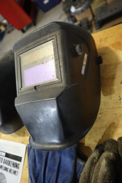 Welding Supplies, (1) Auto Darkening Helmet, (1) Regular Welding Helmet, First Aid Kits and More- Auction Item
