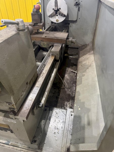 20" X 40" NARDINI MODEL #SZ2040T ENGINE LATHE 3-1/8" HOLE: YOBRO #24608