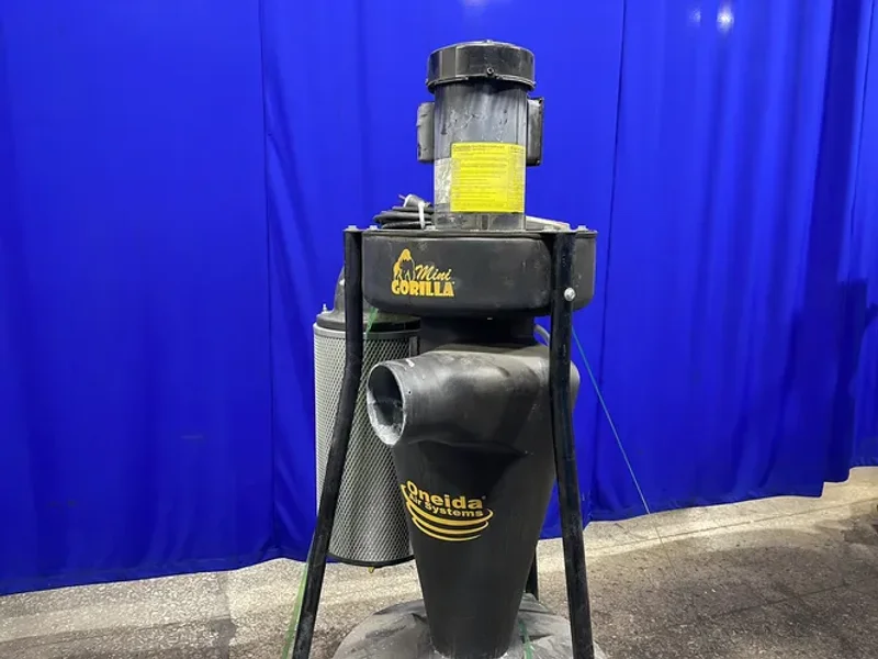 Oneida Air Systems 1.5 Hp Mini Gorilla Molded Portable Cyclone Dust Collector - Xxpm010100h