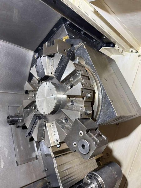 Hyundai WIA L210A CNC Turning Center – Bar Feeder Lathe