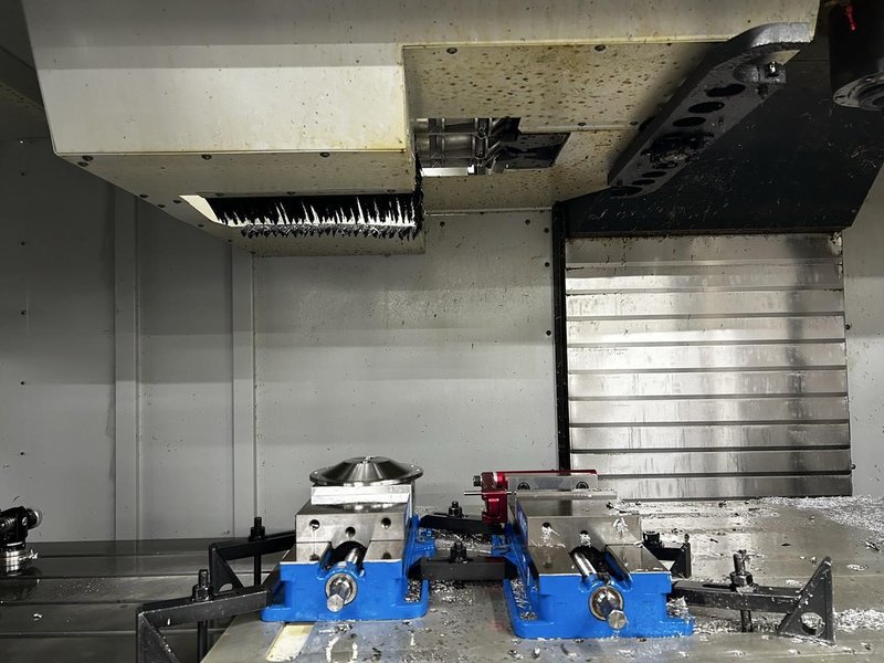 Haas VF-10/50 VMC, 2020 – TSC, Probe, 4th Axis