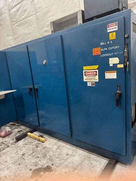3" THERMATOOL ALPHA CUT OFF PRESS. STOCK # 0758026