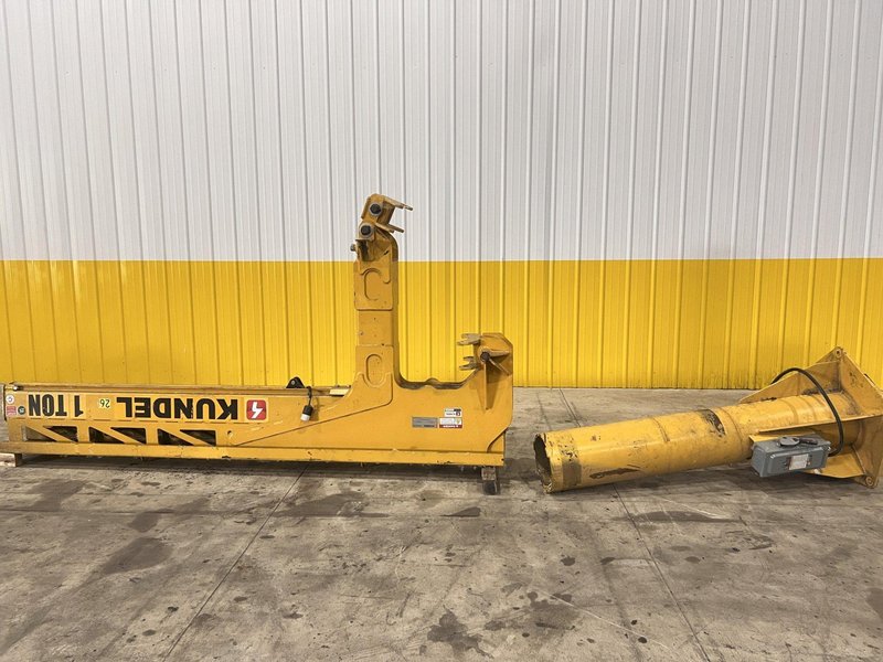1 TON X 72&quot; KUNDEL 360° FREE STANDING JIB CRANE: STOCK #19511