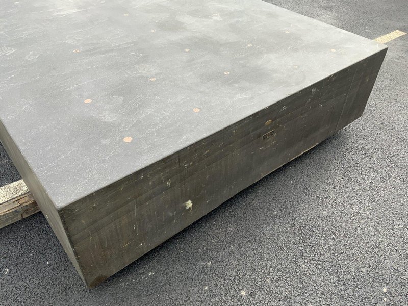 10' X 6' X 18" LAWLEY PRECISION GRANITE SURFACE PLATE: STOCK #80867