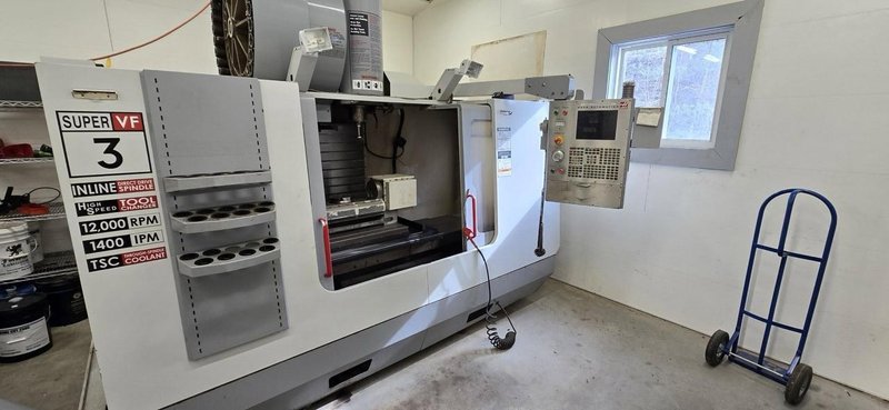Haas VF-3SS UMC, 2005 – 5 Axis w/ Haas Rotary, TSC