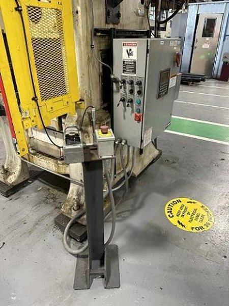 150/110 TON BLISS MODEL #3-3/4-B DOUBLE ACTION TOGGLE PRESS