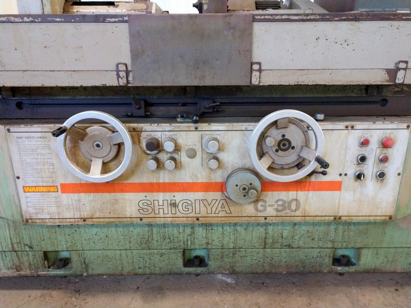 11&quot; X 40&quot; SHIGIYA MODEL #G-30 GU30B100A CYLINDRICAL GRINDER: STOCK 12525
