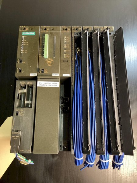 SIEMENS S7-400 Combo PS405 CPU416F PN/DP CP443-1 + (4) SM422 Modules USED