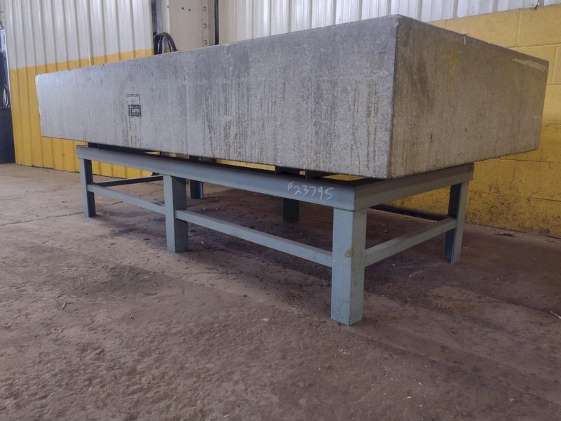 8&#039; X 4&#039; X 14&quot; ROCK OF AGES PRECISION LAYOUT INSPECTION GRANITE TABLE: STOCK #23795