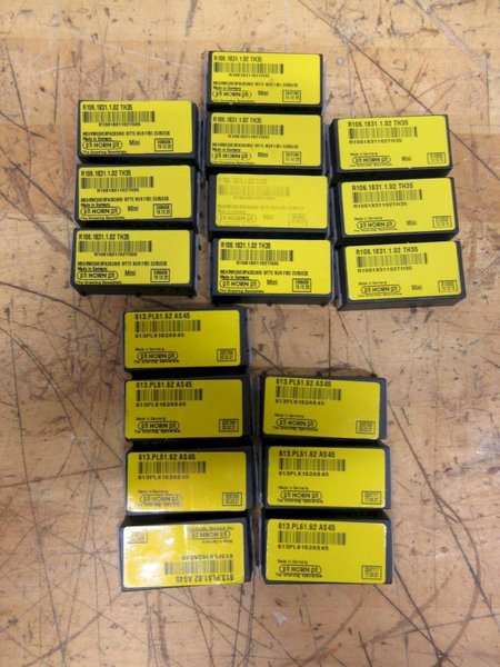 PH Horn Insertable Lathe Tooling, Carbide Inserts, Grooving and Boring Tools **New In Packaging**- Auction Item