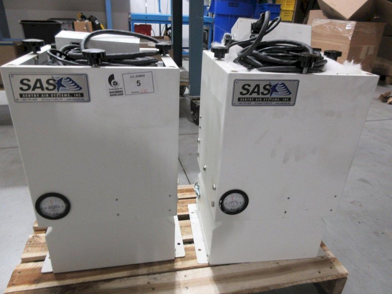 Sentry Air Systems Ss-300-Ws Benchtop Fume Extractor's (2)- Auction Item