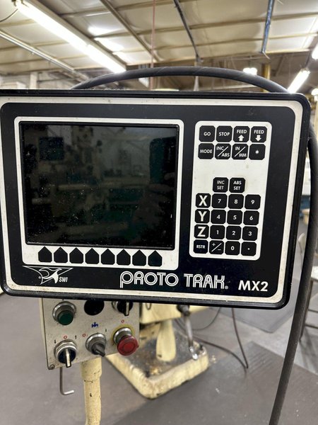 3 HP SANTEC RB-10 PROTO TRAK MX2 CNC VERTICAL MILL. STOCK # 0641523
