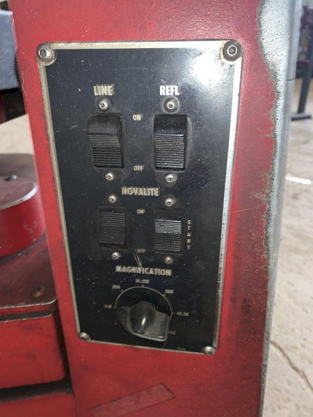 14&quot; JONES &amp; LAMSON OPTICAL COMPARATOR: STOCK #11981