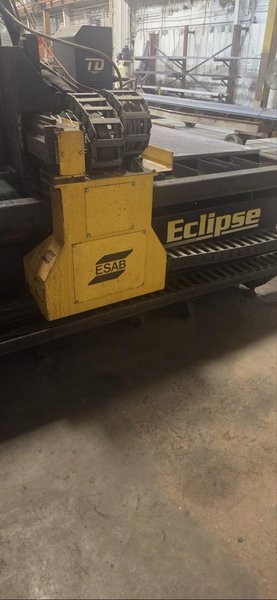 5′ x 10′ Esab Eclipse Cutting CNC Plasma, 2012 – 300 Amp Thermal Dynamics, Kaliburn Burny Phantom, Water Table