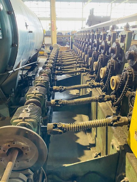 14 STAND X 3&quot; X 50&quot; ASC DUAL HEIGHT PANEL ROLLFORMER. STOCK # 0630921