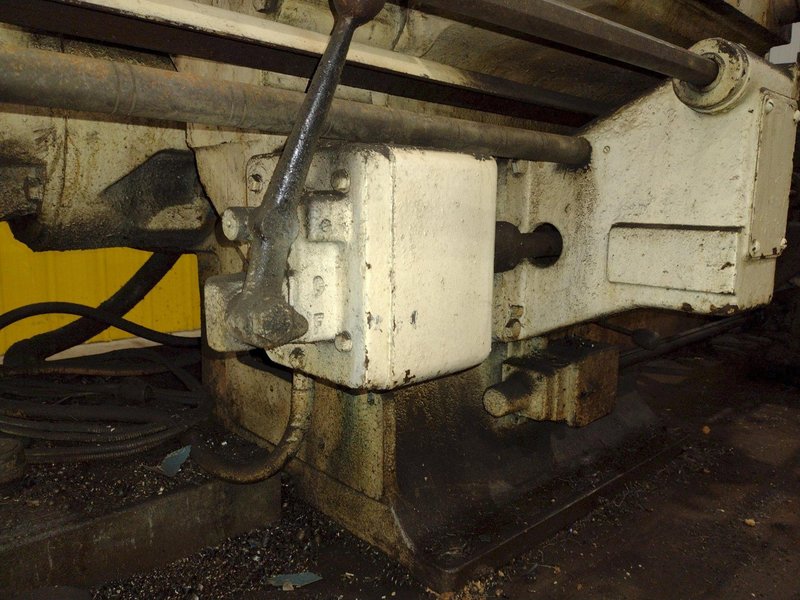 #2A WARNER &amp; SWASEY MODEL #M-3470 TURRET LATHE WITH CROSS SLIDING TURRET, " HOLE: YOBRO #24548