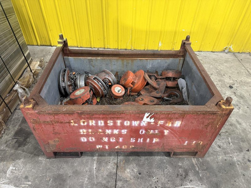 10 TON CM MANUAL SERIES 622 CHAIN FALL HOISTS: YOBRO #25442