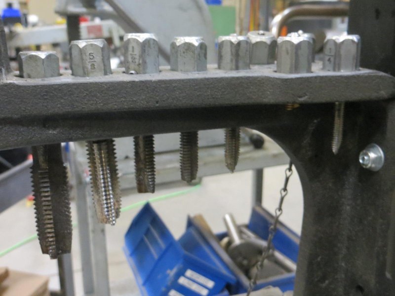 Branch Manufacturing Hand Tapper w Assorted Taps- Auction Item