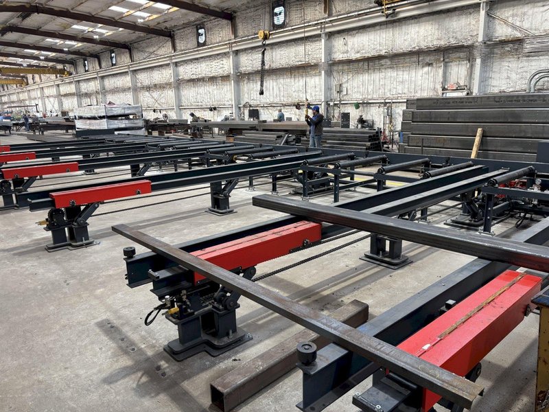 Akyapak 3 ADM 1200 3-Spindle Drilling &amp; Cutting Line (#5823)