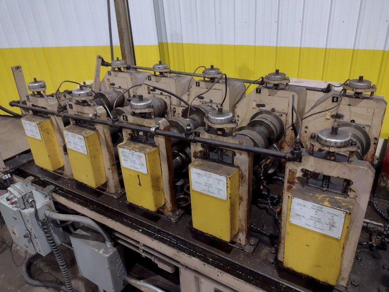 10 STAND X 2.5&quot; X 21&quot; KANE &amp; ROACH MODEL #2ST-CRFM ADJUSTABLE WIDTH &quot;C &amp; Z PROFILE&quot; ROLLFORMER: STOCK #11366