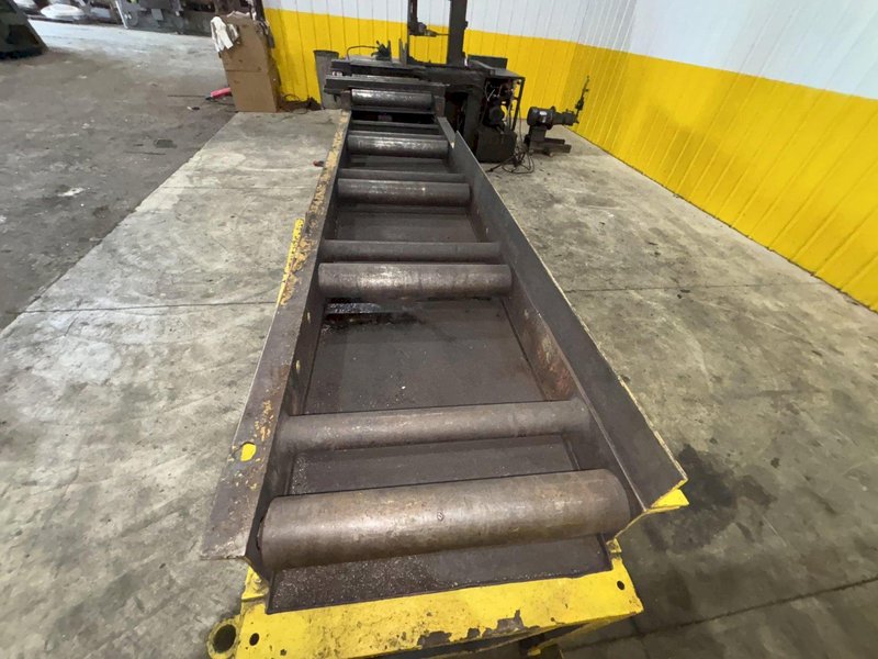 18” X 20” MARVEL MODEL #81/M4 AUTOMATIC MITRE HEAD VERTICAL BAND SAW &amp; FEED TABLE: STOCK #23277
