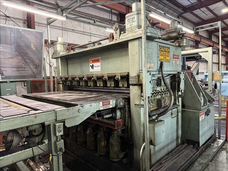72&quot; x 0.250&quot; x 50,000# Delta Cut To Length Line