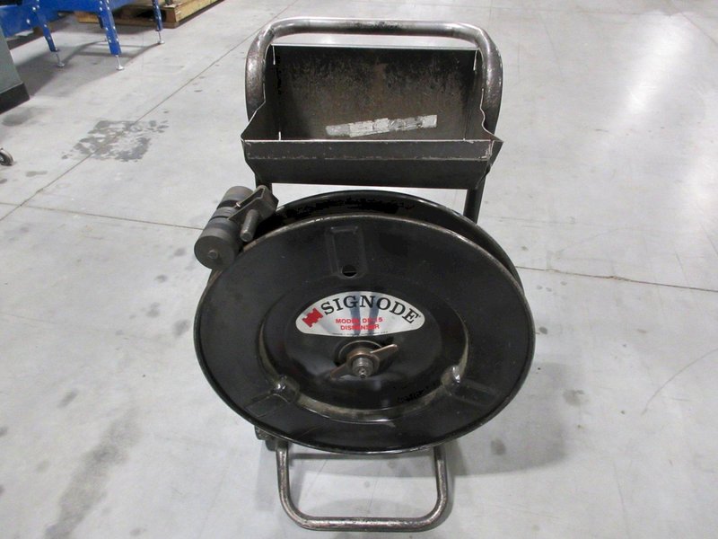 Signode DF-15 Metal Banding Cart with Band Ratchet, Crimper, Cutter- Auction Item