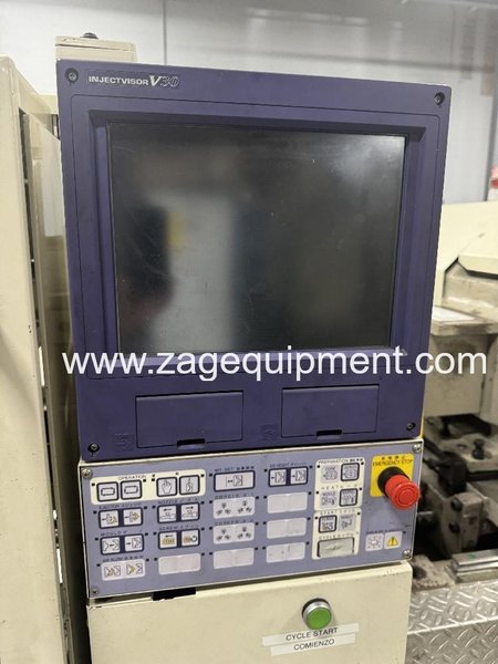 Toshiba Used EC45N II Electric Injection Molding Machine, 44 Ton, Yr. 2010, 1.23 oz.