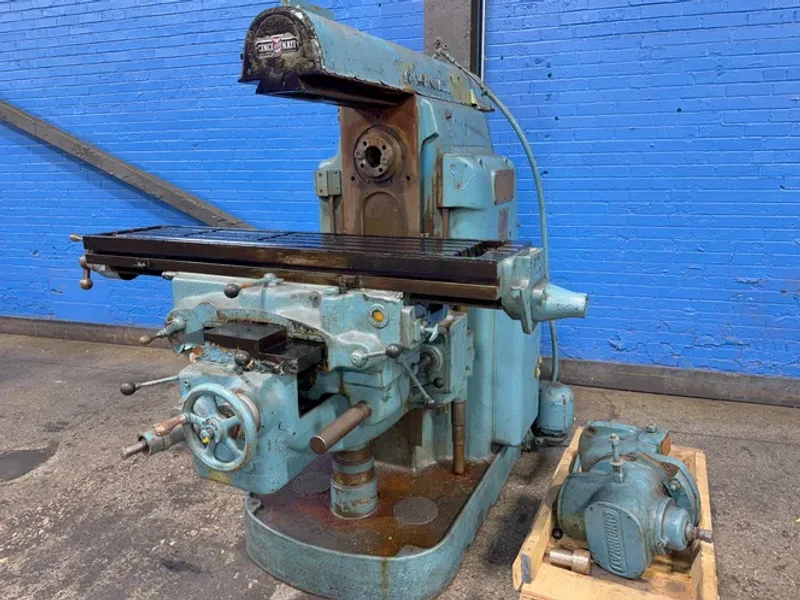 CINCINNATI 12”X52” TABLE HORIZONTAL MILL  -  NO. 2