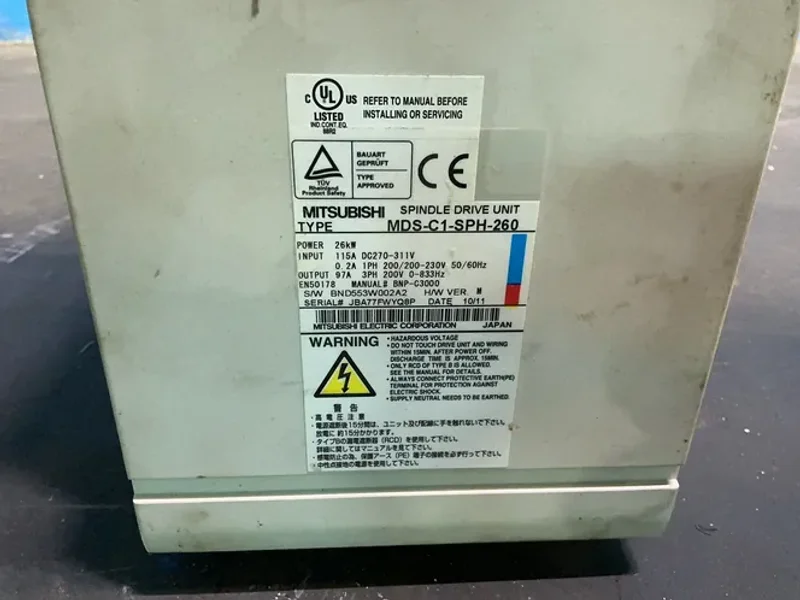 MITSUBISHI 26 KW SPINDLE DRIVE UNIT  -  MDS-C1-SPH-260