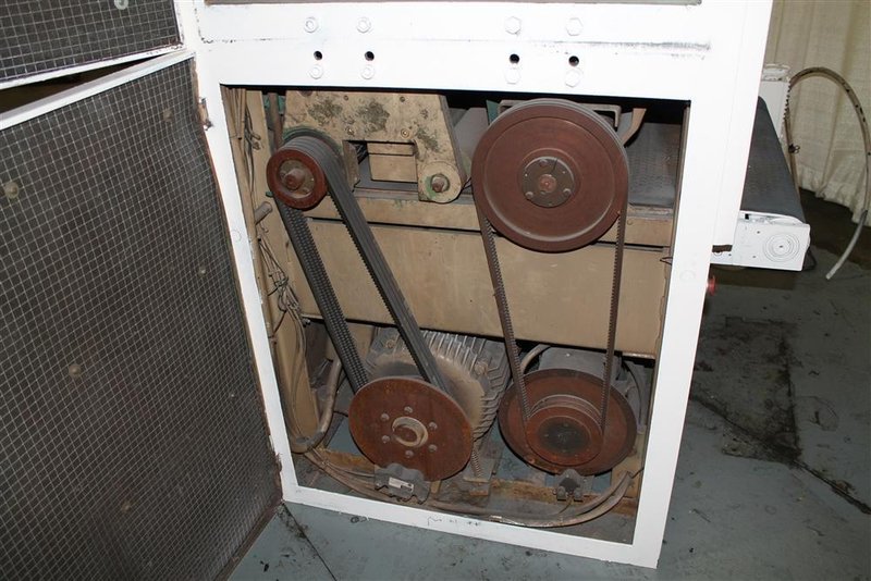 36" AEM BELT GRINDER AND DEBURRING MACHINE: STOCK #70463