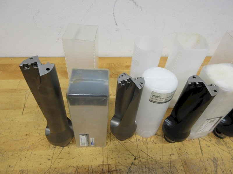 Komet ABS63 KUB Quatron Inserted Drill Bodies (6pcs), Diameters 1.937" - 2.15" ***New Unused***- Auction Item