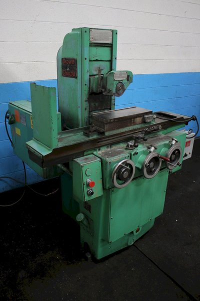 6" X 18" BROWN &amp; SHARPE HORIZONTAL SURFACE GRINDER: STOCK #76432