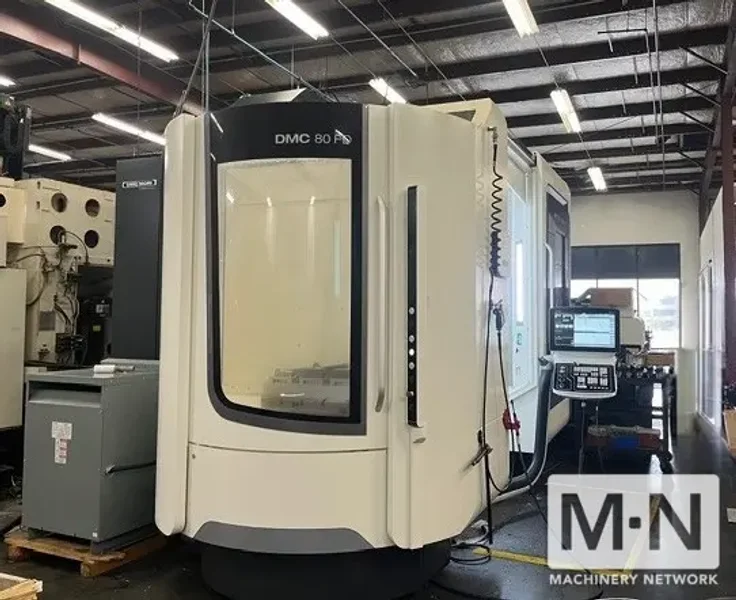 DMG Mori DMC 80FD duoBLOCK CNC Horizontal Machining Center, 2023 (138 Cut Hours)