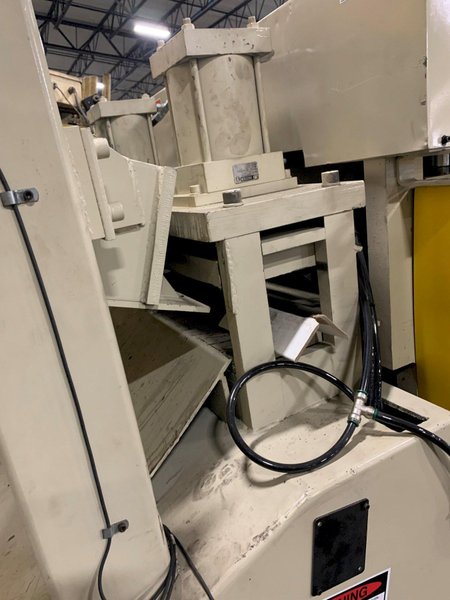 Feed Lease Coil Reel Uncoiler and Powered Coil Straightener 20,000 Lbs.