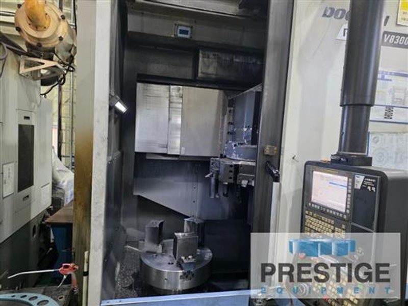 (2) 33.4" Doosan Puma V8300R CNC Vertical Turning Center