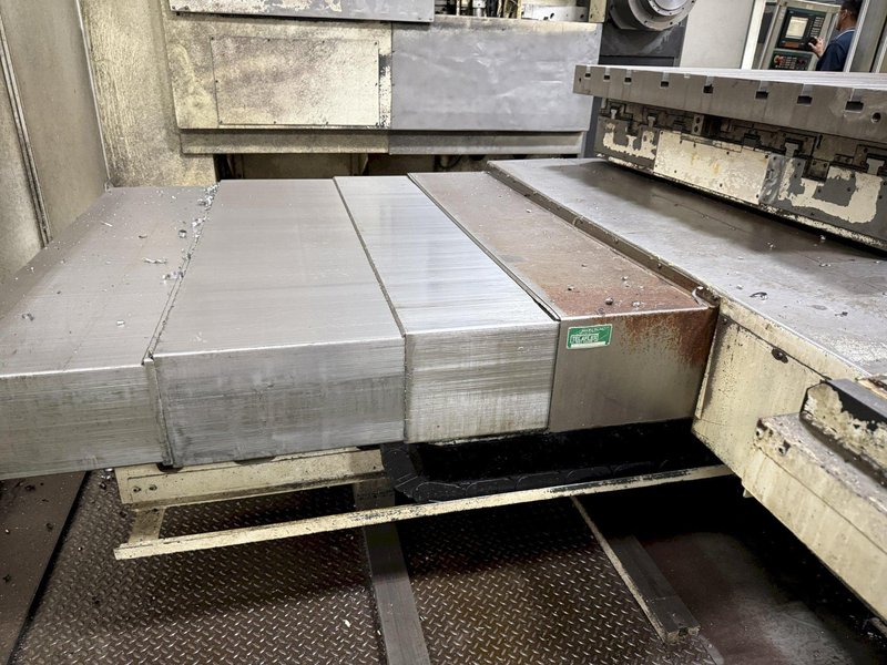 Used, 6&quot; Giddings &amp; Lewis CNC Table Type Horizontal Boring Mill