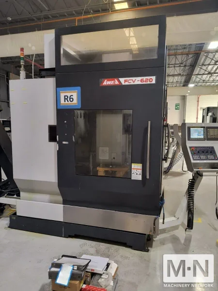 Awea Yama Seiki FCV-620 CNC 4+1 Universal Machining Center, 2017
