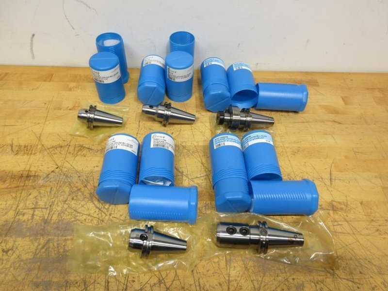 Techniks SYIC CAT40 Tool Holders (9 pcs) Assorted ***All New In Packaging***- Auction Item