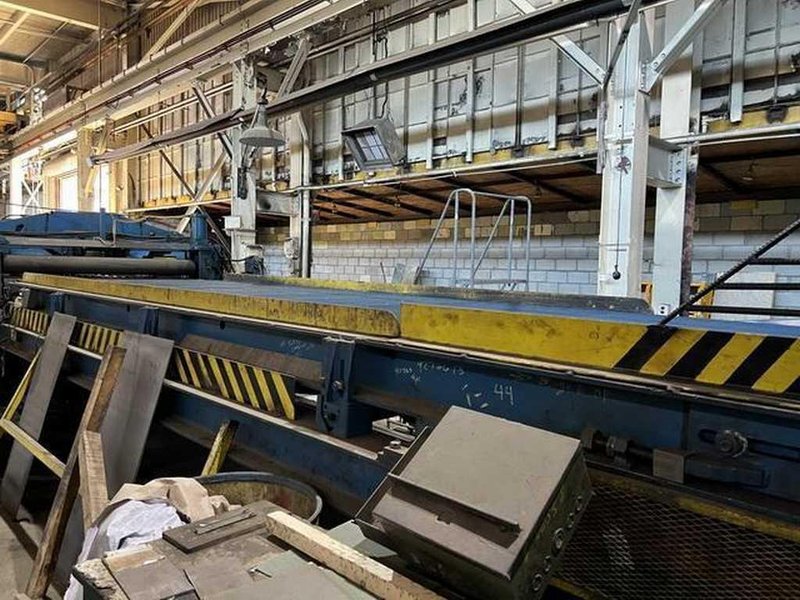 72" x 0.200" x 50,000# Voss Cut To Length Line STOCK# 3468