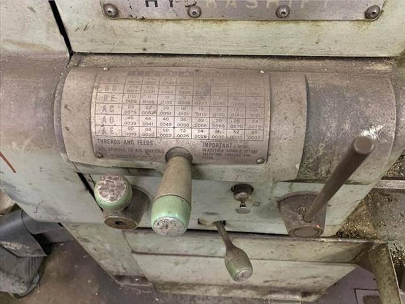 Cincinnati Engine Lathe, Model 19, 19″x96″, DRO, Taper Attachement, 1970