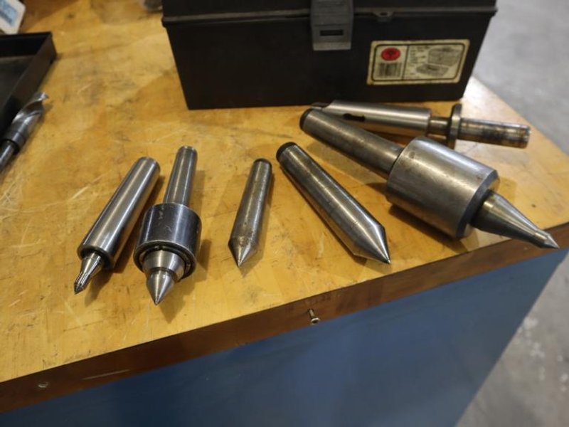 Assorted Morse Taper Live and Dead Centers- Auction Item