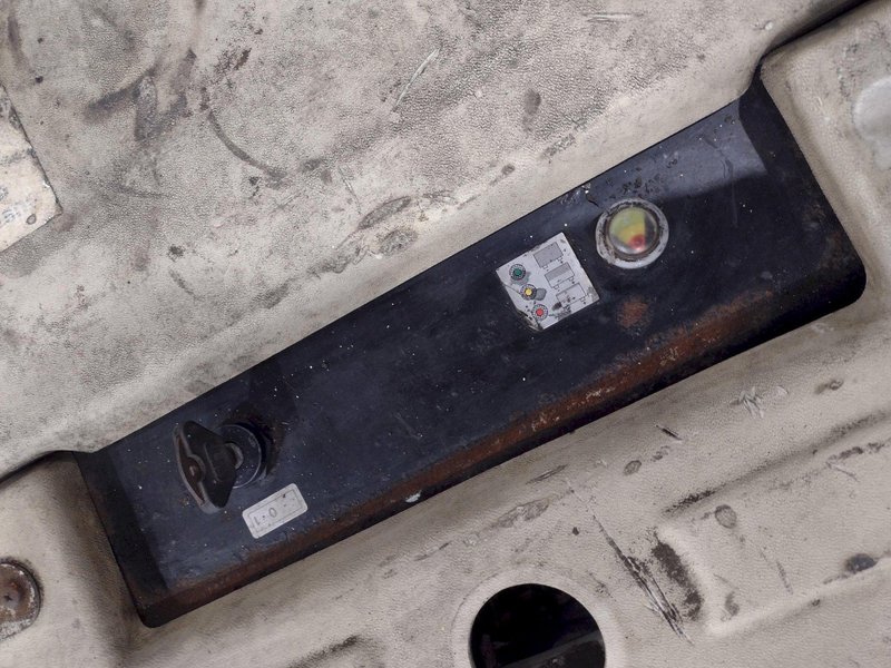 POWERBOSS MODEL #WS35E WALK BEHIND ELECTRIC SWEEPER: STOCK #21655