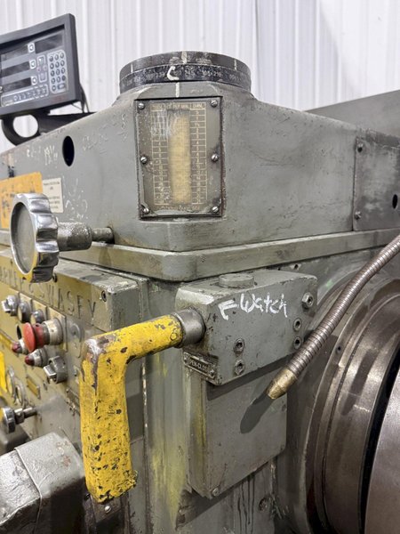 3A WARNER &amp; SWASEY MODEL #3A-3500 SQUARE HAED SADDLE TYPE TURRET LATHE: YOBRO #25770