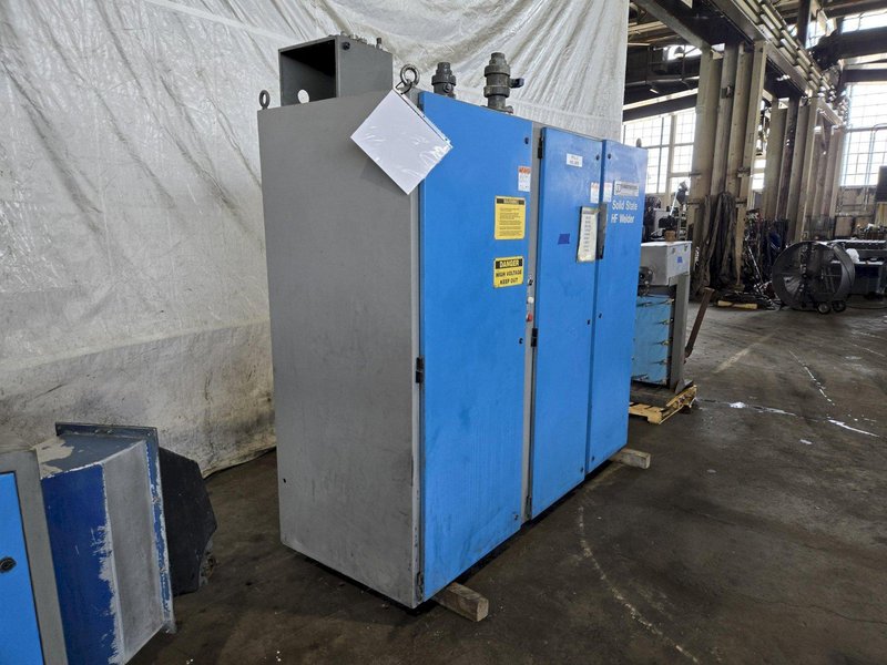 300 K.W. THERMATOOL SOLID STATE HIGH FREQUENCY WELDER. STOCK # 0758126