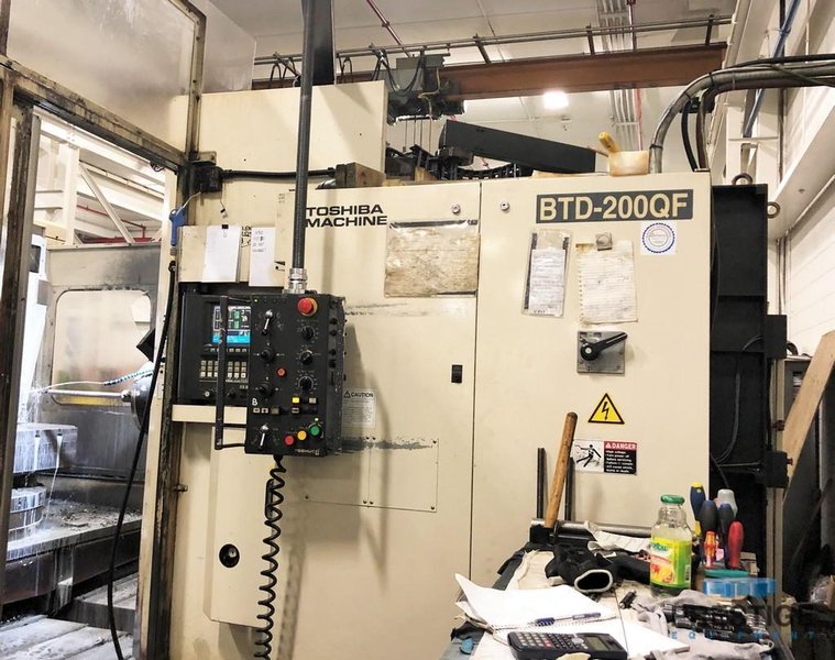 Toshiba BTD-200QF CNC Boring Mill with Dual Pallets