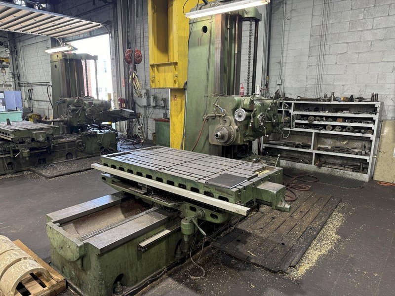 4&quot; GIDDINGS &amp; LEWIS 340-T HORIZONTAL BORING MILL. STOCK # 0668225
