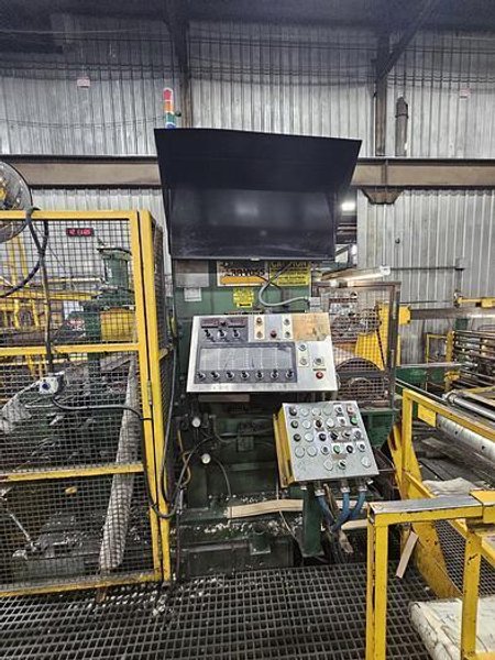 60” x .135” x 50,000 Lbs. Cincinnati/Herr-Voss Slitting Line. STOCK #0999625