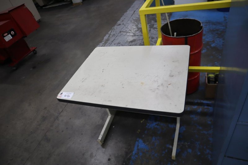 Small Office Side Table with Lower Shelf- Auction Item