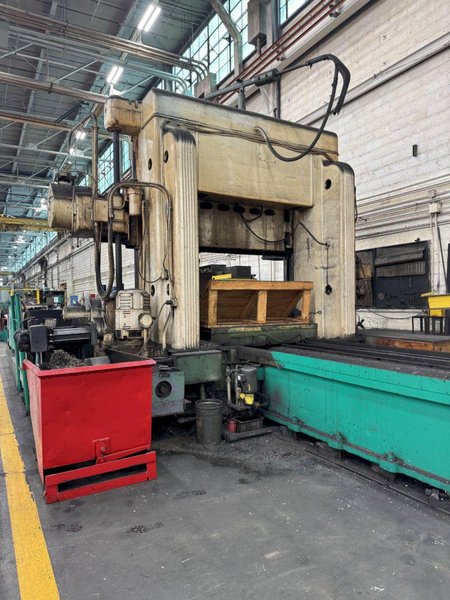 (100HP) 76" X 268" INGERSOLL DUAL HEAD/DOUBLE SIDED PLANER MILL. STOCK # 0112126